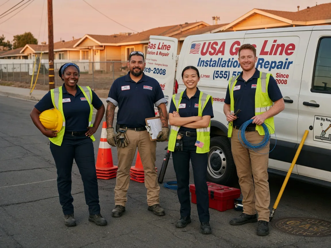 Gas Line Installation company in Wolfe City, TX